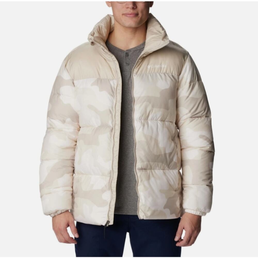 Columbia Men's Puffect II Puffer Jacket Camo Zip Comfort New